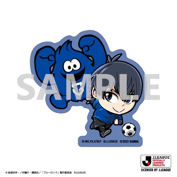 [Blue Lock] JJ League Sticker - Yoichi Isagi & Gamba Osaka - Otaku Collectives