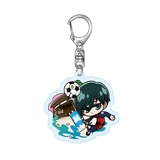 [Blue Lock] Kyoto limited Shinsengumi Acrylic Keychain - Rin Itoshi - Otaku Collectives