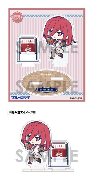 [Blue Lock] Mini Chara Acrylic Stand - Let`s Go Out! Chigiri Hyoma - Otaku Collectives