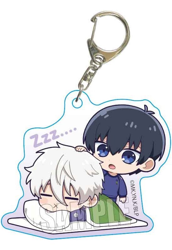 [Blue Lock] Petit Memo! Acrylic Key Ring - Isagi & Nagi - Otaku Collectives