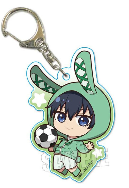 [Blue Lock] Pukasshu Acrylic Key Ring - Yoichi Isagi - Otaku Collectives