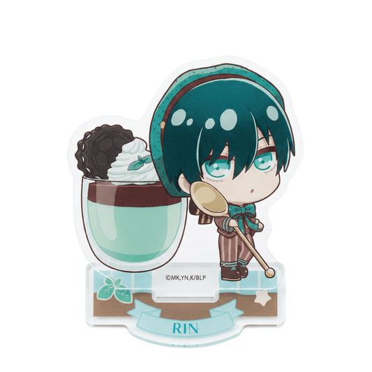 Blue Lock Rin Itoshi Acrylic Stand Chara - Peco Chocolate Mint Ver. - Otaku Collectives