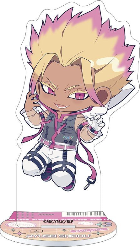 Blue Lock Season 2 Ryusei Shidou Cyber Cat Mini Acrylic Stand - Otaku Collectives