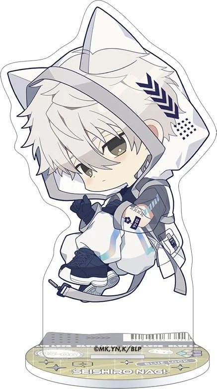 Blue Lock Season 2 Seishiro Nagi Cyber Cat Mini Acrylic Stand - Otaku Collectives