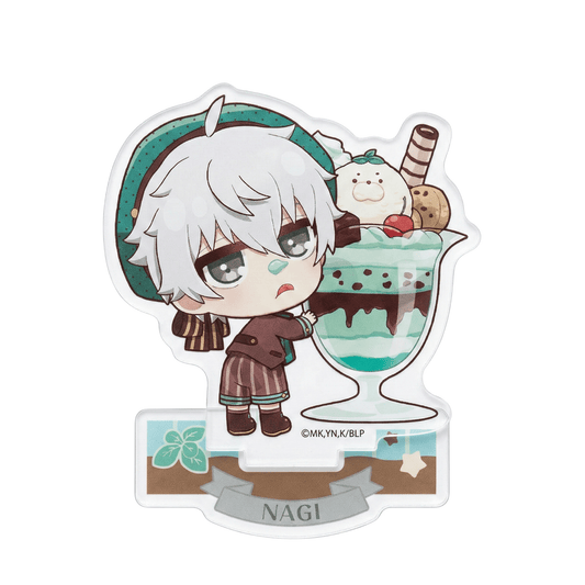 Blue Lock Seishiro Nagi Acrylic Stand Chara - Peco Chocolate Mint Ver. - Otaku Collectives