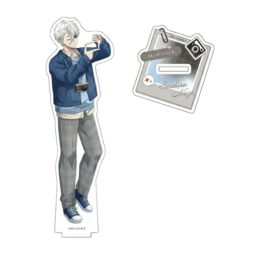 Blue Lock Seishiro Nagi Acrylic Stand Photographer Ver. - Otaku Collectives