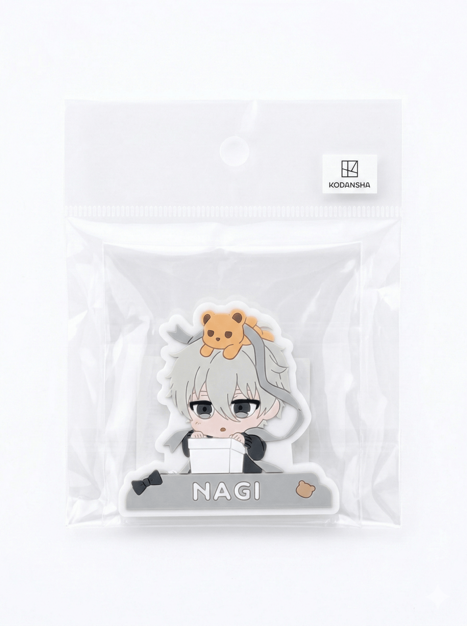 Blue Lock Seishiro Nagi Rubber Clip Present Ribbon Ver. - Otaku Collectives