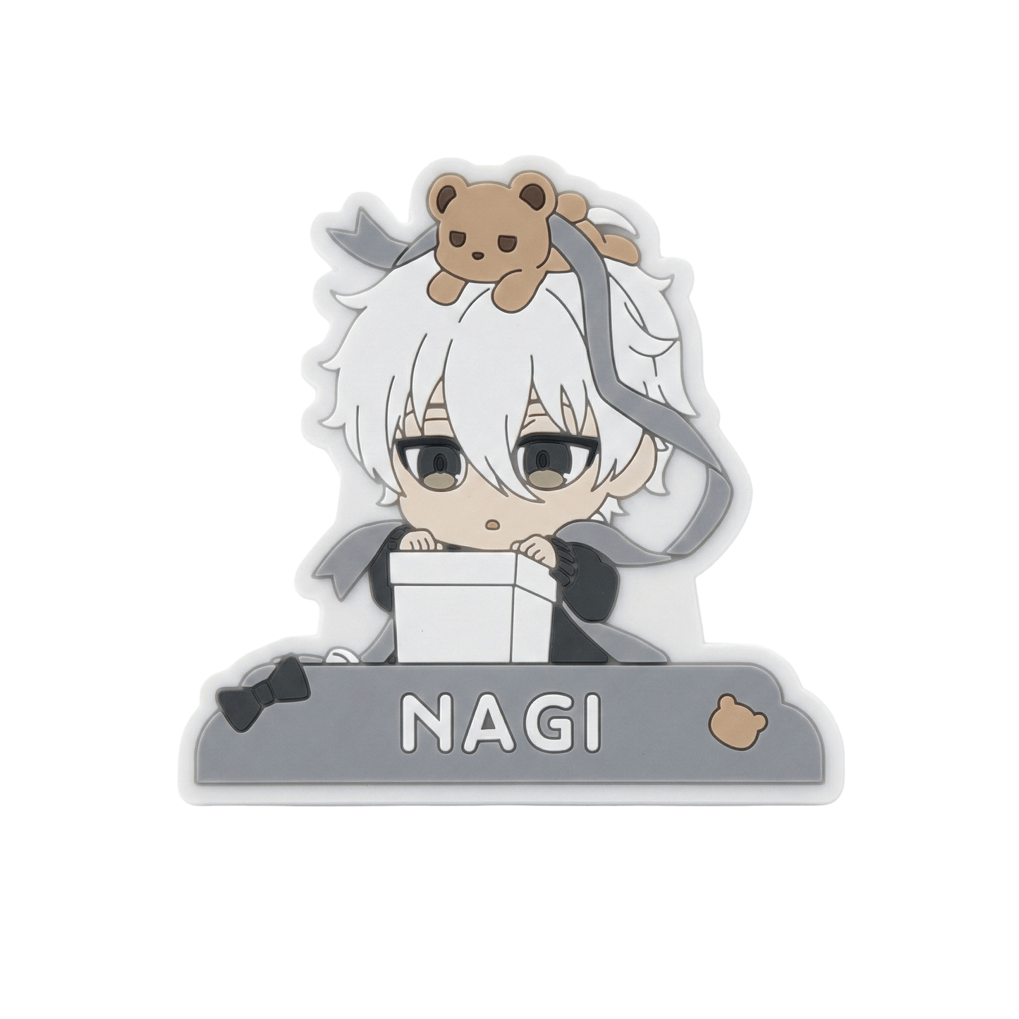 Blue Lock Seishiro Nagi Rubber Clip Present Ribbon Ver. - Otaku Collectives