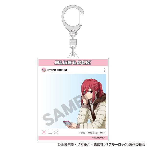 [Blue Lock] Travel Acrylic Keychain - Hyoma Chigiri - Otaku Collectives