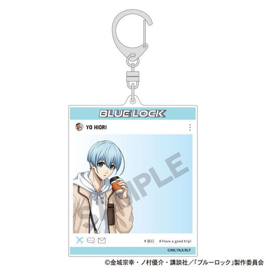 [Blue Lock] Travel Acrylic Keychain - Yo Hiori - Otaku Collectives
