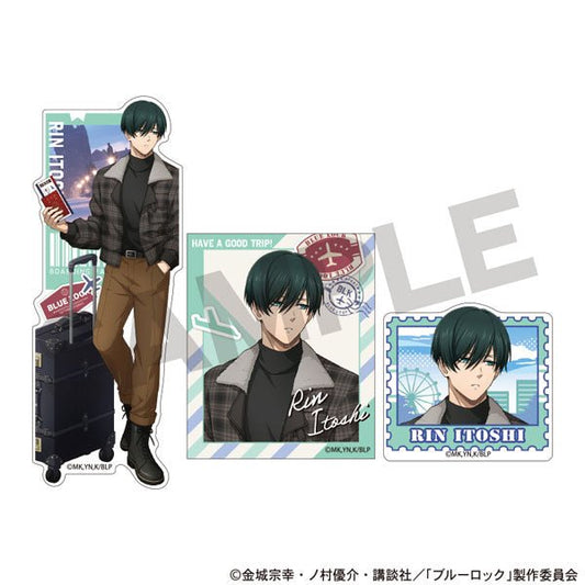 [Blue Lock] Travel Themed Sticker Pack - Rin Itoshi - Otaku Collectives