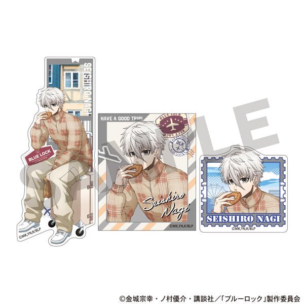 [Blue Lock] Travel Themed Sticker Pack- Seishiro Nagi – Otaku Collectives