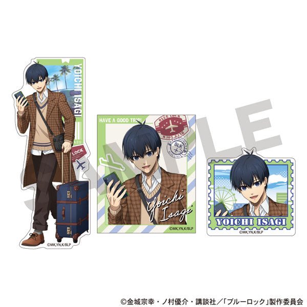 [Blue Lock] Travel Themed Sticker Pack - Yoichi Isagi - Otaku Collectives