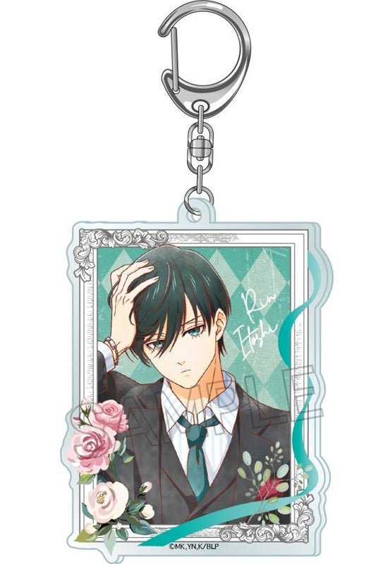 [Blue Lock] Vintage Series Throne Acrylic Key Ring Itoshi Rin - Otaku Collectives