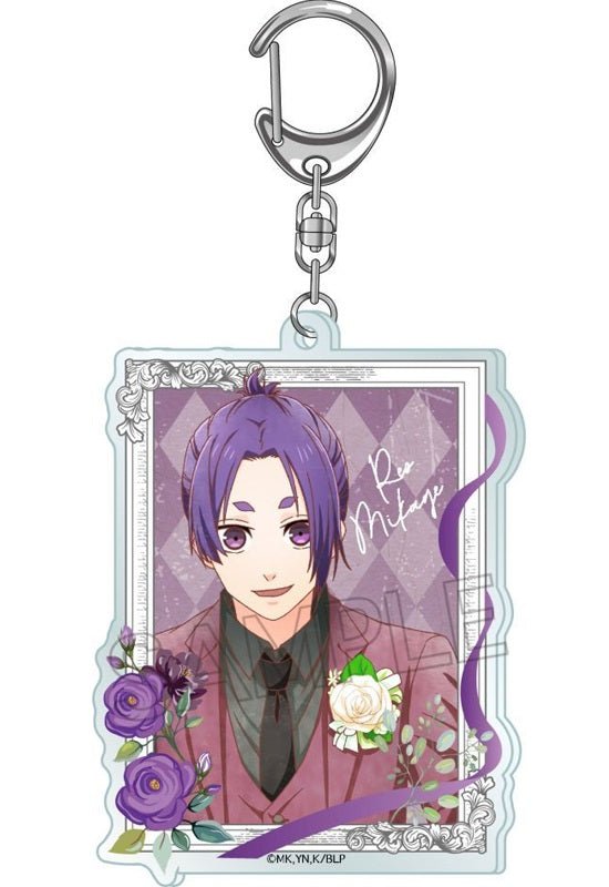 [Blue Lock] Vintage Series Throne Acrylic Key Ring Reo Mikage - Otaku Collectives