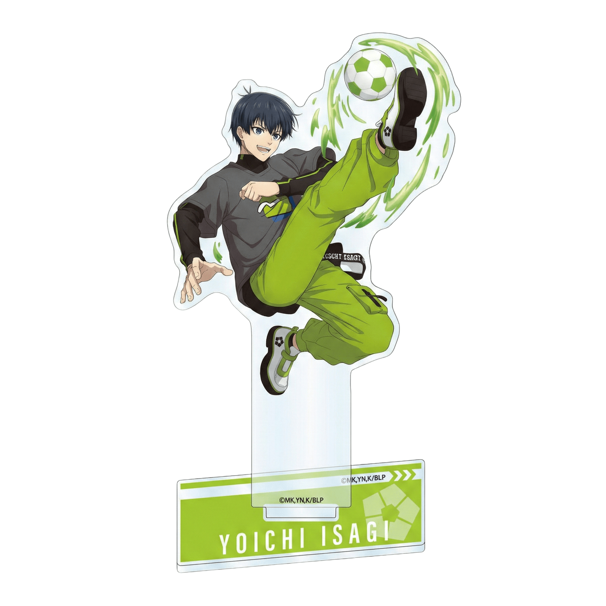 Blue Lock Yoichi Isagi Acrylic Stand Acrobat Soccer Ver. - Otaku Collectives
