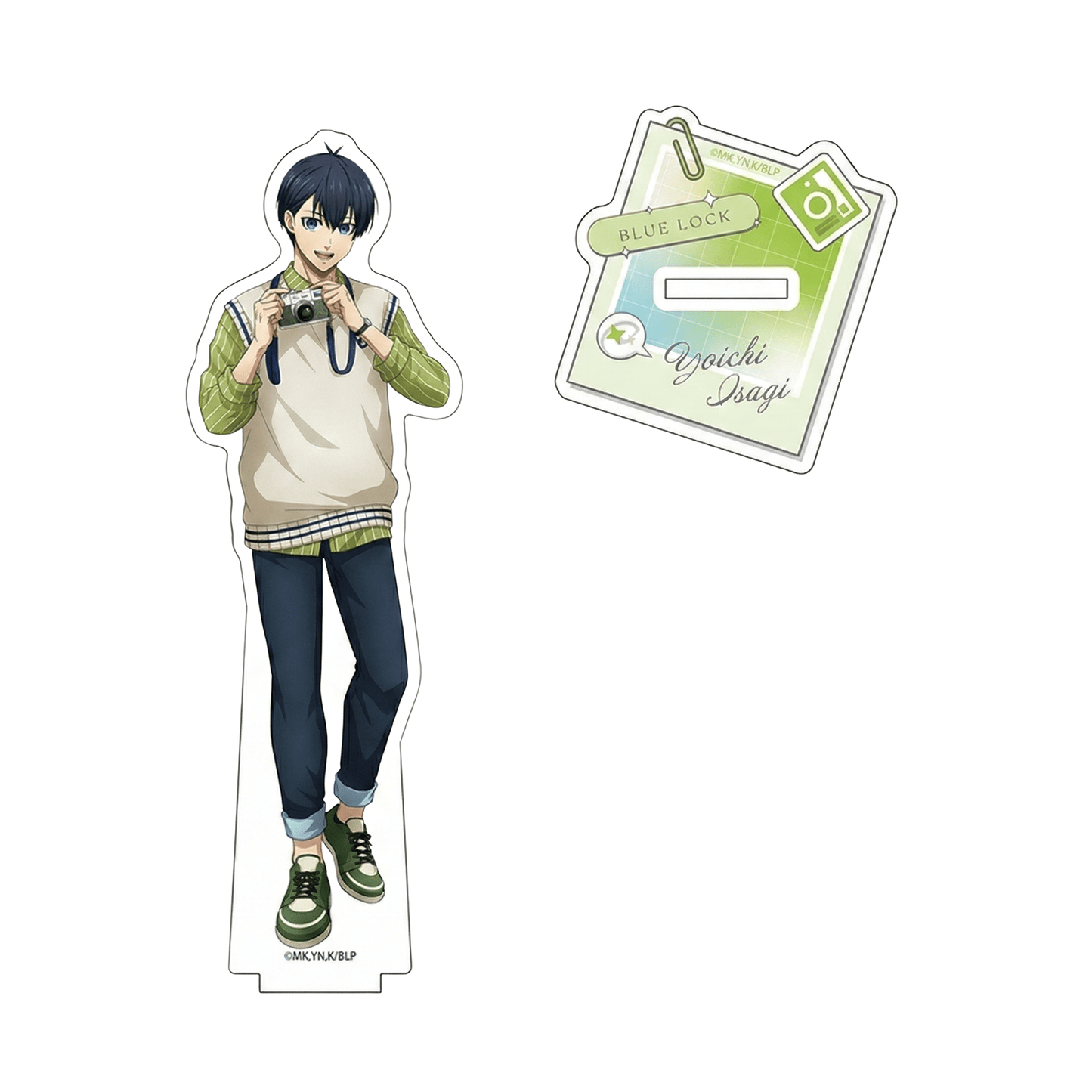 Blue Lock Yoichi Isagi Acrylic Stand Photographer Ver. - Otaku Collectives
