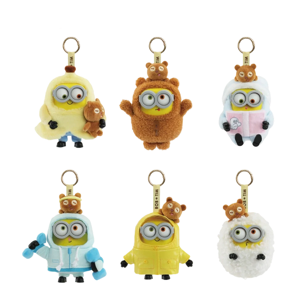 BOB & TIM Best Buddies Forever Vinyl Plush Keychain Blind Box - Otaku Collectives