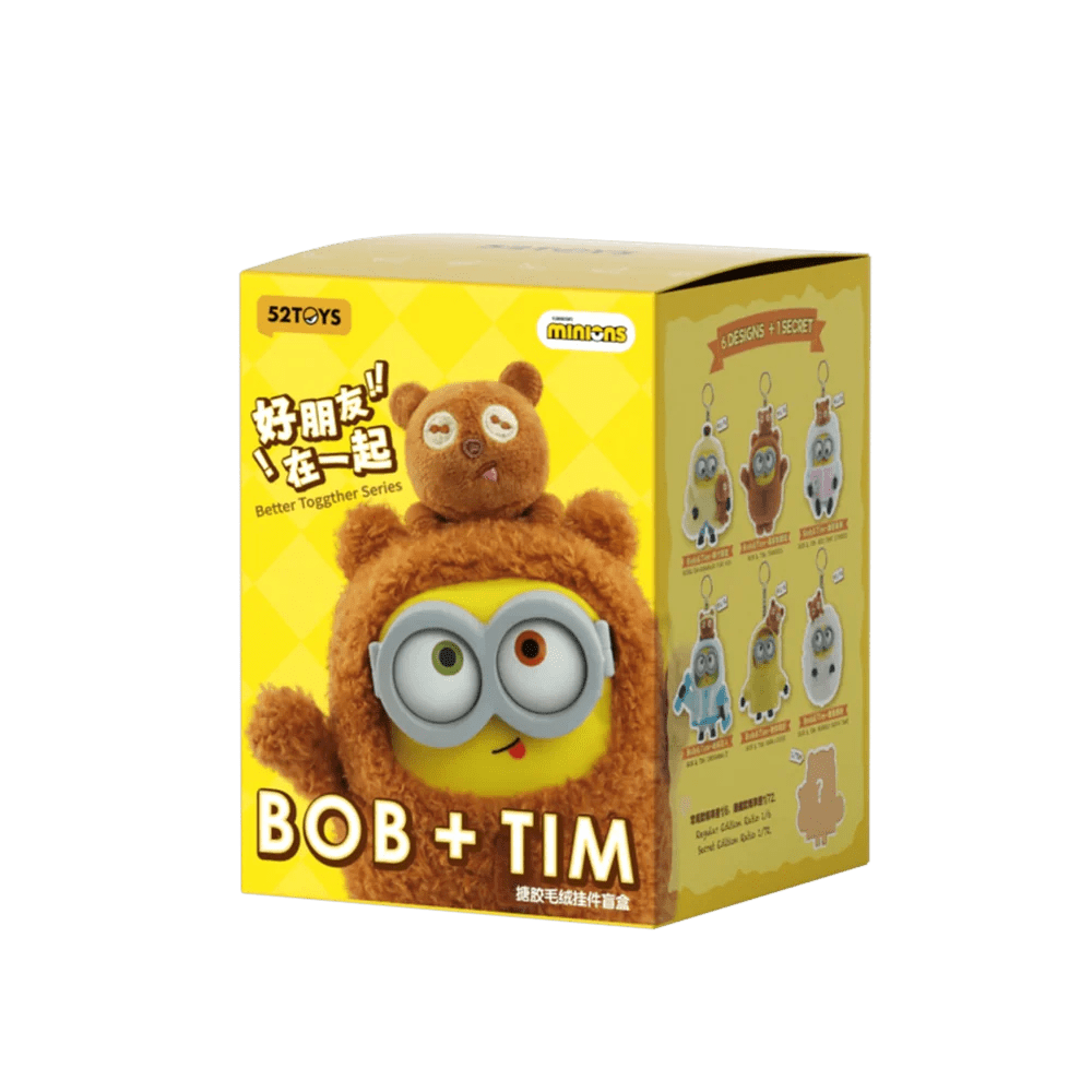 BOB & TIM Best Buddies Forever Vinyl Plush Keychain Blind Box - Otaku Collectives