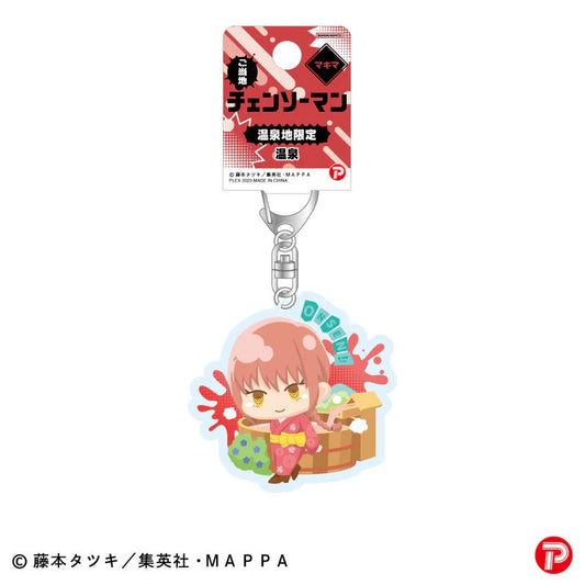 [Chainsaw Man] Acrylic Key Chain Hot Spring Onsen Limited - Makima - Otaku Collectives