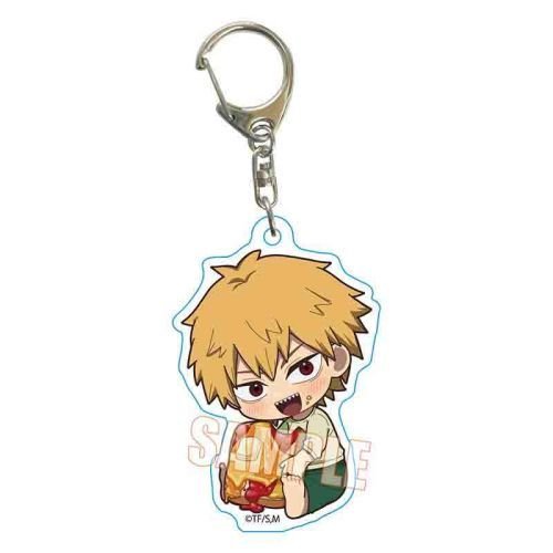 [Chainsaw Man] Gyugyutto Acrylic Key Chain Denji (Best Bread) - Otaku Collectives