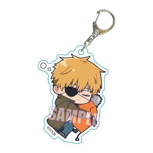 [Chainsaw Man] Petit Memo! Acrylic Key Ring - Denji & Pochita - Otaku Collectives