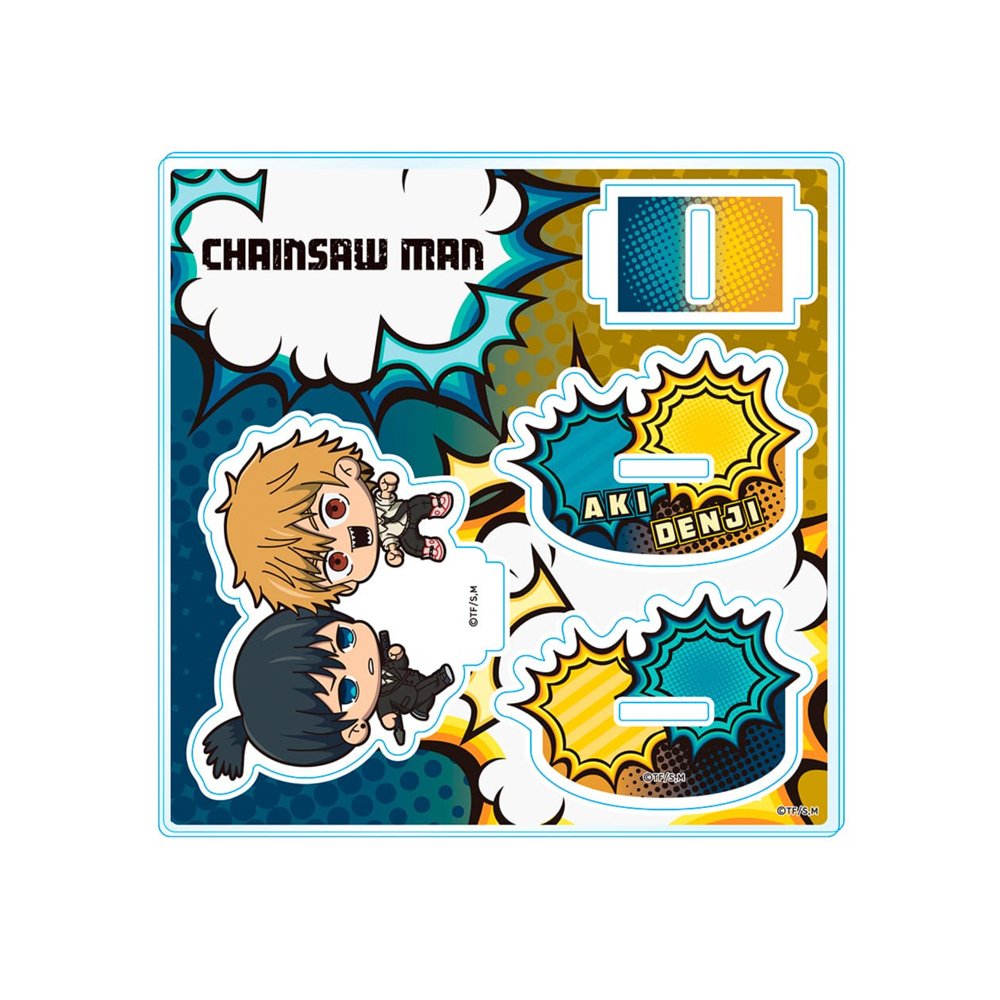 [Chainsaw Man] Yurayura Acrylic Stand - Aki and Denji - Otaku Collectives