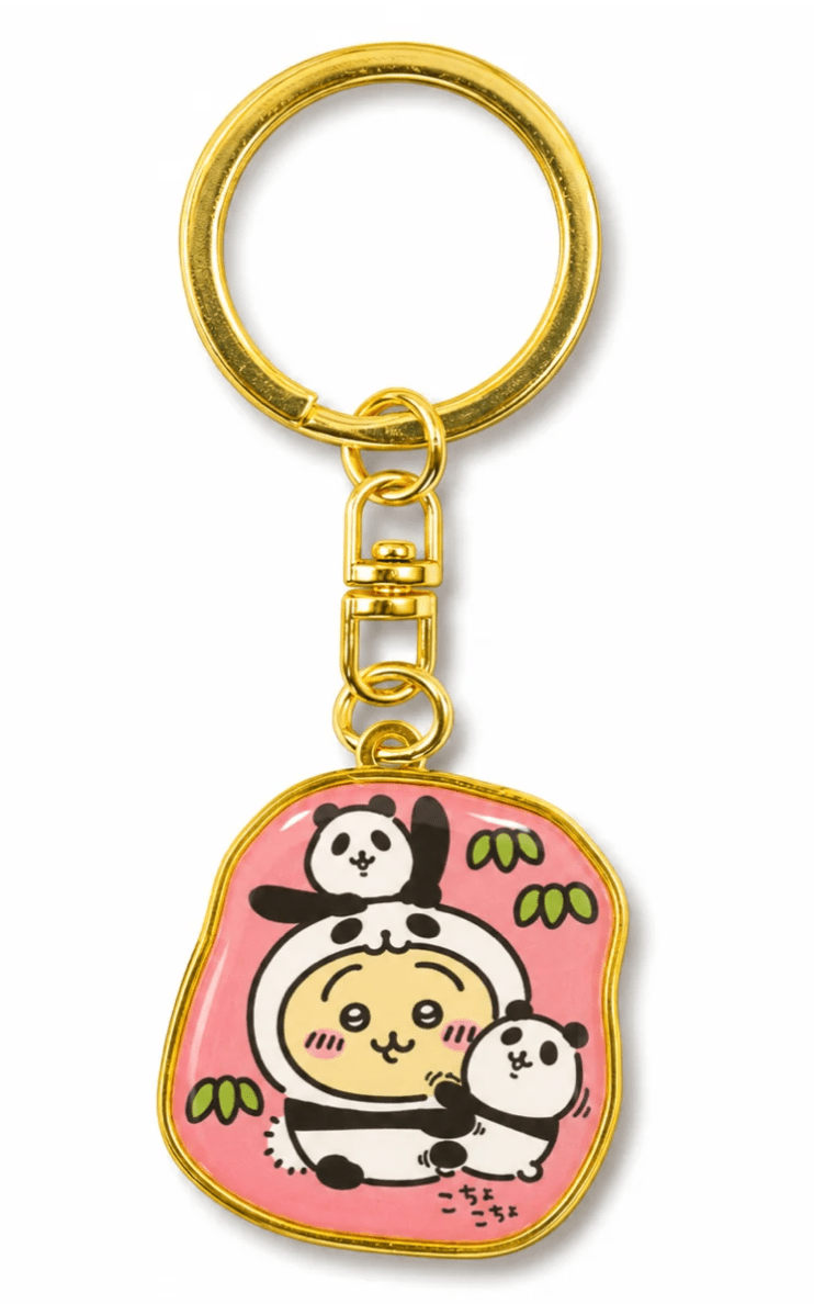 [Chiikawa] Die-Cut Acrylic Keychain Tokyo Panda – Usagi - Otaku Collectives