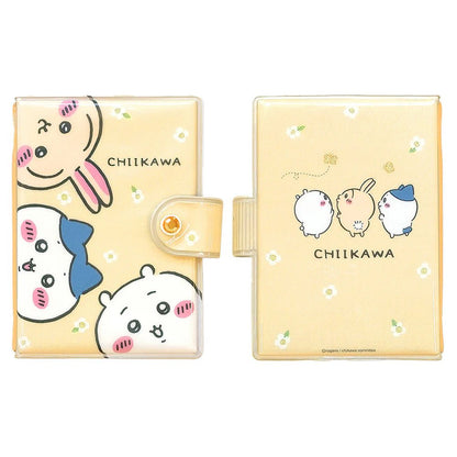 Chiikawa Sticker Binder – Glitter PVC Sticker Album Organizer with 10 Sheets (Flower) - Otaku Collectives