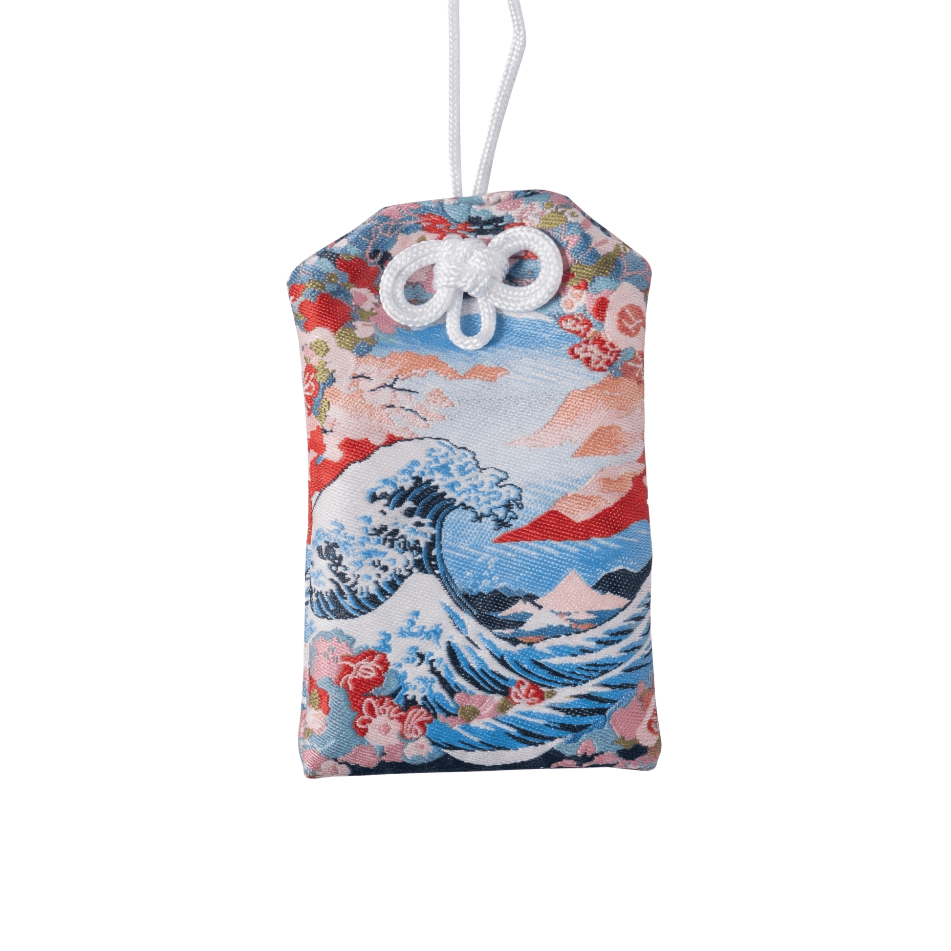 Clearstone Wagara Nami Wave Omamori Japanese Lucky Charm - Otaku Collectives