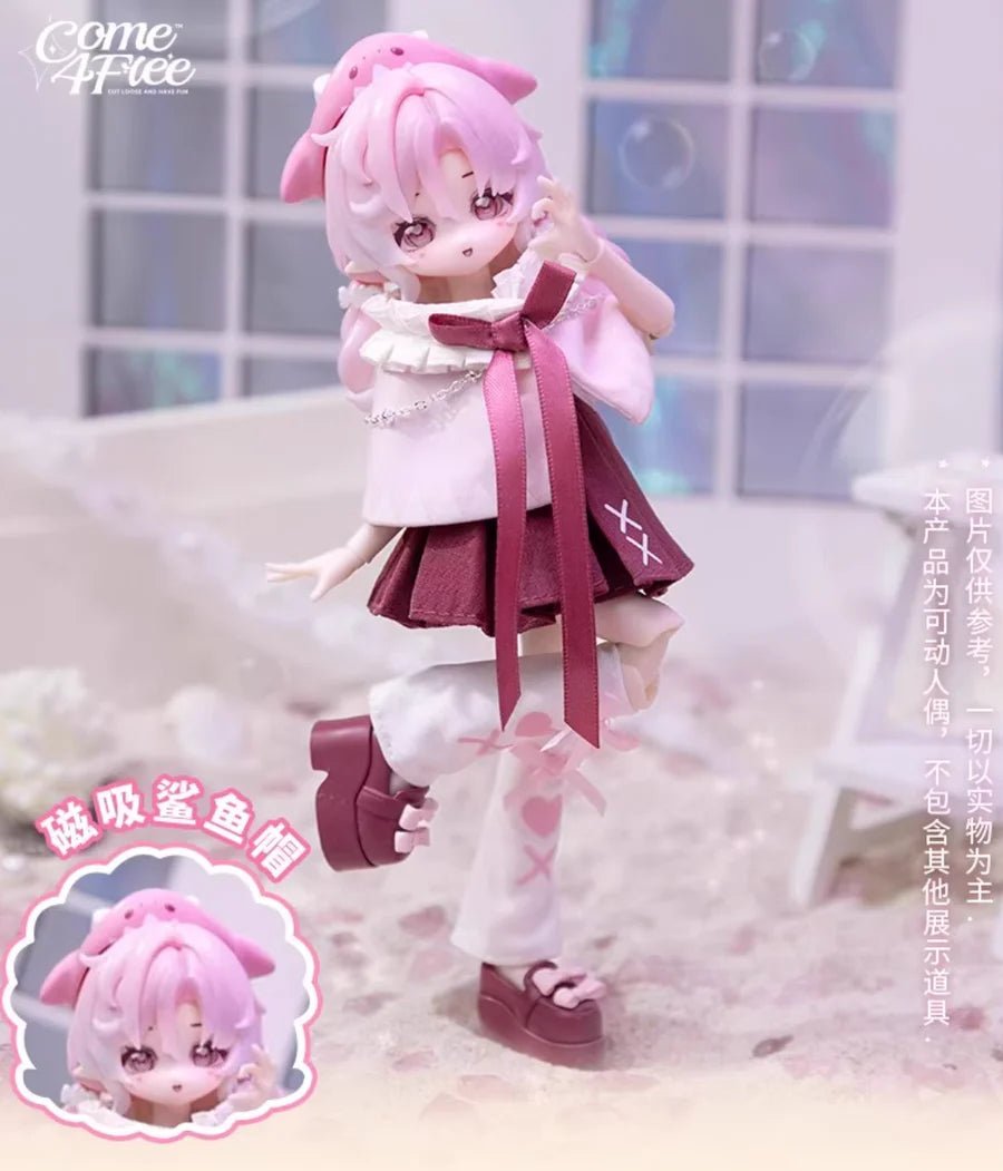 COME4FREE Minty Ocean Gem Series II 8 - inch BJD Doll Blind Box by COME4ARTS - Otaku Collectives