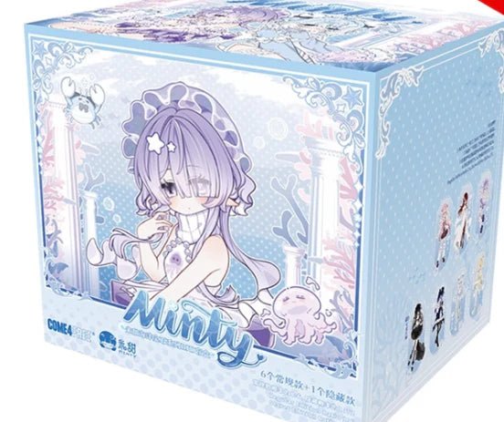 COME4FREE Minty Ocean Gem Series II 8 - inch BJD Doll Blind Box by COME4ARTS - Otaku Collectives