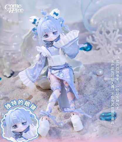 COME4FREE Minty Ocean Gem Series II 8 - inch BJD Doll Blind Box by COME4ARTS - Otaku Collectives