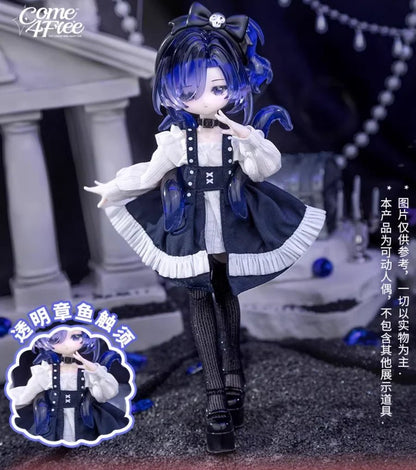 COME4FREE Minty Ocean Gem Series II 8 - inch BJD Doll Blind Box by COME4ARTS - Otaku Collectives
