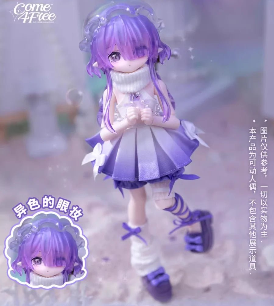 COME4FREE Minty Ocean Gem Series II 8 - inch BJD Doll Blind Box by COME4ARTS - Otaku Collectives