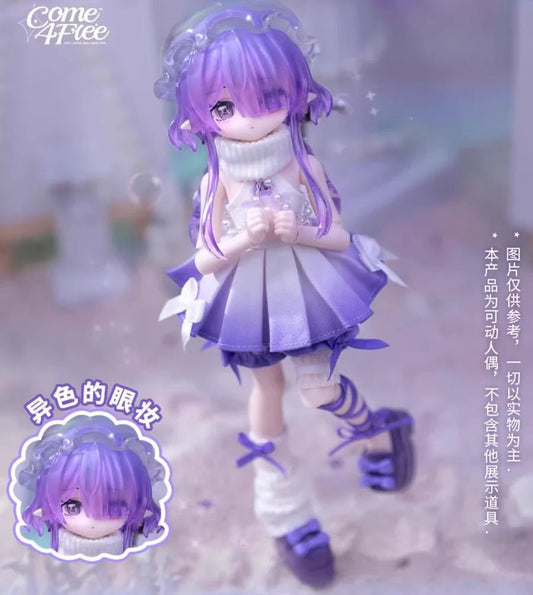 COME4FREE Minty Ocean Gem Series II 8 - inch BJD Doll Blind Box by COME4ARTS - Otaku Collectives