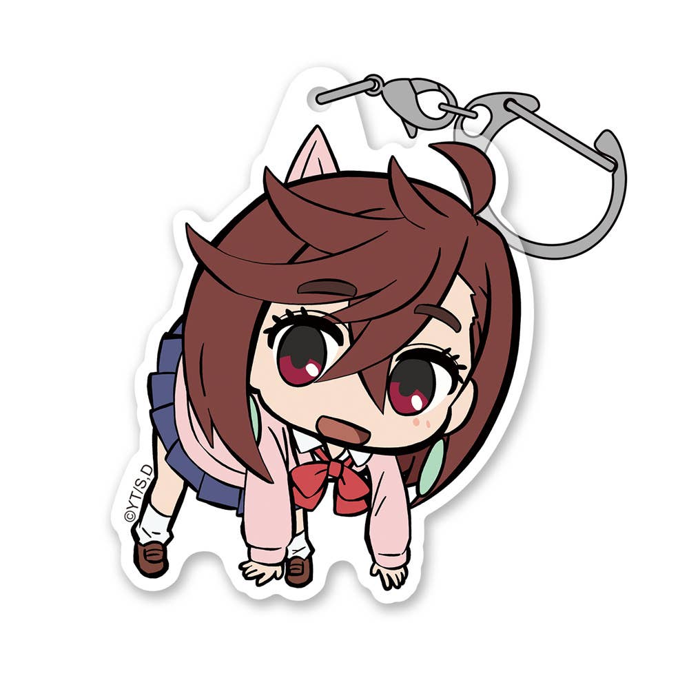 Dandadan Tsumamare Chibi Keychain - Momo Ayase - Otaku Collectives
