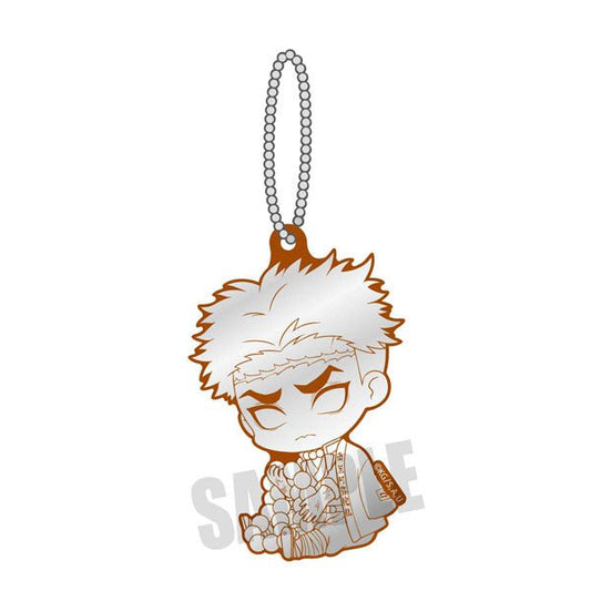 [Demon Slayer]: Gyugyutto Reflector Key Ring - Gyomei Himejima - Otaku Collectives