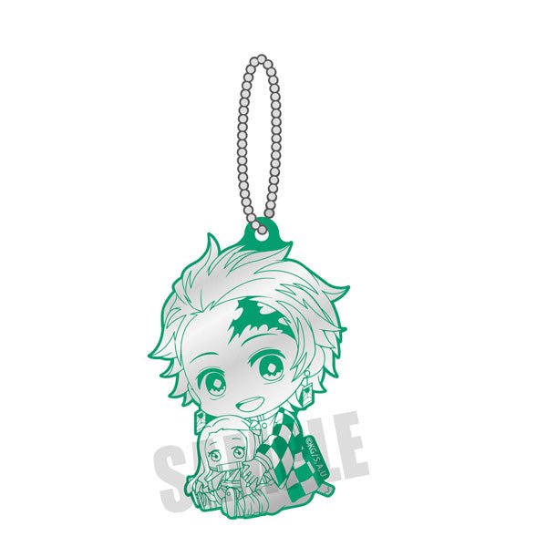 [Demon Slayer]: Gyugyutto Reflector Key Ring - Tanjiro Kamado - Otaku Collectives