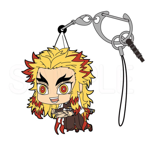 Demon Slayer Tsumamare Chibi Keychain - Rengoku - Otaku Collectives