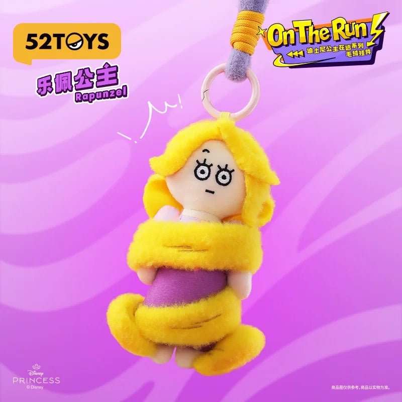 Disney Princess On the Run Plush Keychain Blind Box by 52 Toys - Otaku Collectives