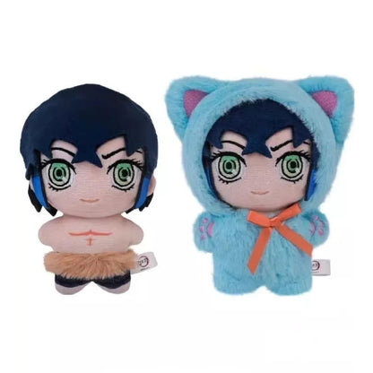 EAKI Demon Slayer Kimetsu no Yaiba Cat Paradise Party Plush Blind Box Figure - Otaku Collectives