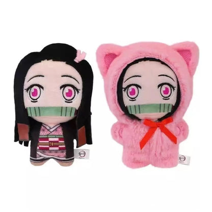EAKI Demon Slayer Kimetsu no Yaiba Cat Paradise Party Plush Blind Box Figure - Otaku Collectives