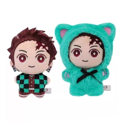 EAKI Demon Slayer Kimetsu no Yaiba Cat Paradise Party Plush Blind Box Figure - Otaku Collectives
