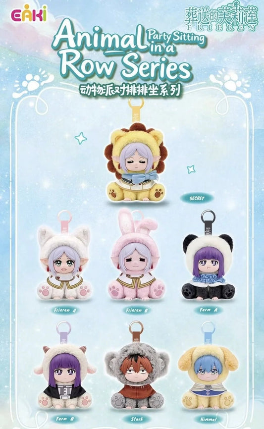 EAKI Frieren: Beyond Journey's End Animal Party Sitting in a Row Series - Otaku Collectives