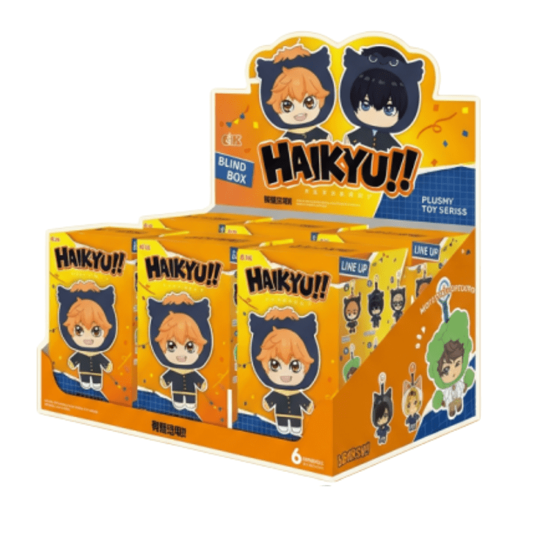 EAKI Haikyu!! Mascot Series Plush Keychain Blind Box - Otaku Collectives