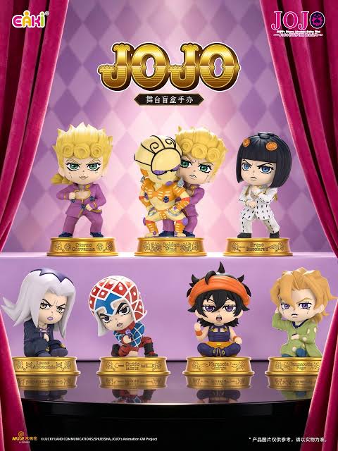 EAKI JoJo's Bizarre Adventure Golden Wind Figure Blind Box - Otaku Collectives
