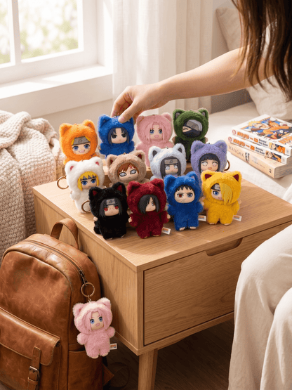 EAKI Naruto Shippuden Kitten Land Series Blind Box Plush Collection - Otaku Collectives