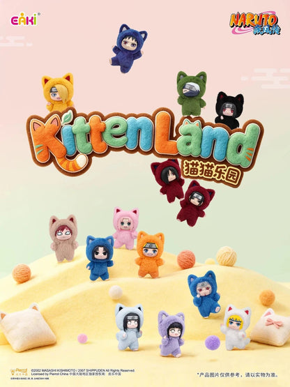 EAKI Naruto Shippuden Kitten Land Series Blind Box Plush Collection - Otaku Collectives