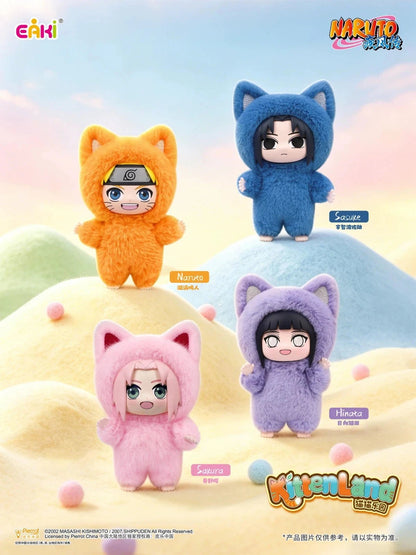 EAKI Naruto Shippuden Kitten Land Series Blind Box Plush Collection - Otaku Collectives